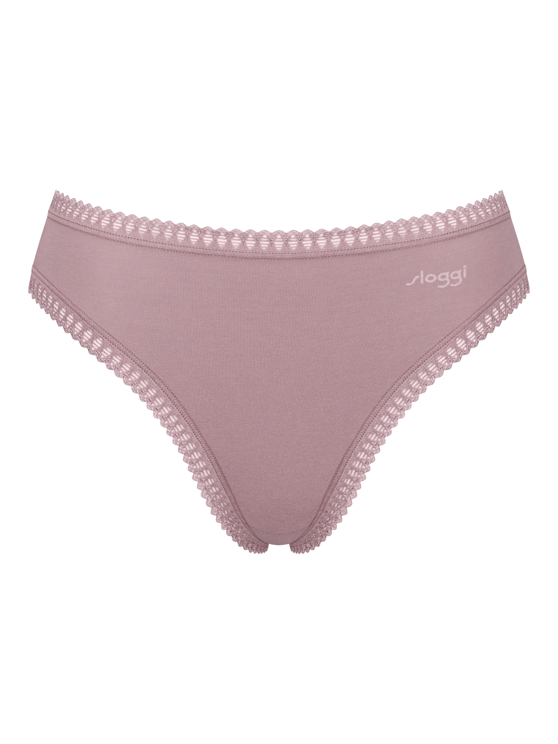 Product image 7 of 8, which shows sloggi GO Crush Organic Cotton High Leg Knickers, Multiple Colours 1, L