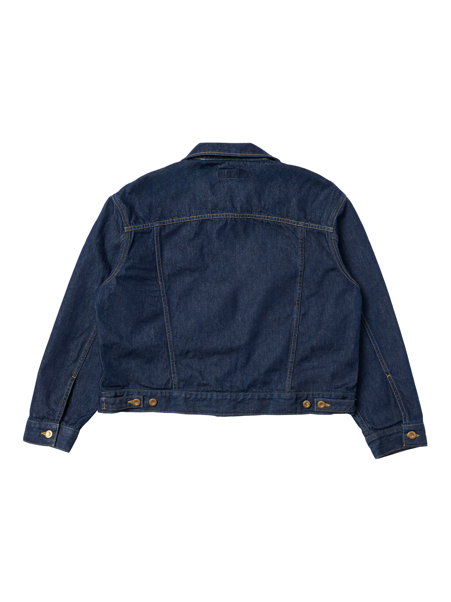 Product image 5 of 5, which shows Nudie Jeans Berit Denim Jacket, Dark Blue, XS
