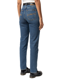 Nudie Jeans Breezy Britt Tapered Jeans, Morning Soul - view 2, Morning Soul