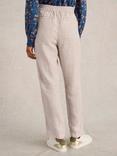 White Stuff Rowena Pure Linen Trousers, Light Natural