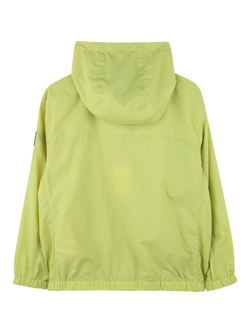 HUGO BOSS Kids' Hooded Windbreaker Jacket, Lime - view 2, Lime