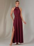Jolie Moi Multiway Halterneck Maxi Dress