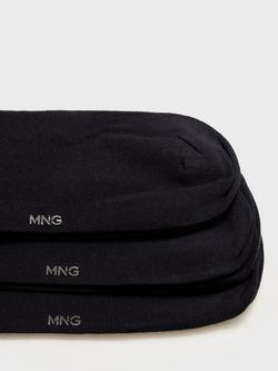 Mango Crew Socks, Pack of 3 - view 2, Navy