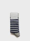 Mango Stripe Crew Socks, Pack of 3, Multi