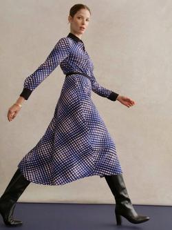 Hobbs Elodie Shirt Dress, Multi, Multi