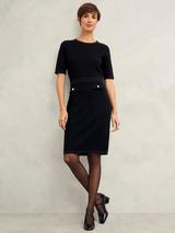 人気【Hobbs London】UK発 Niamh ニット ボタン ペンシル ドレス 人気【Hobbs London】UK発 Niamh ニット ボタン ペンシル ドレス