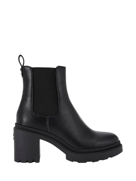 Carvela Boulder Block Heel Ankle Boots, Black, Black