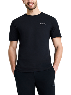 Columbia Men's North Cascades Short Sleeve T-Shirt, Black