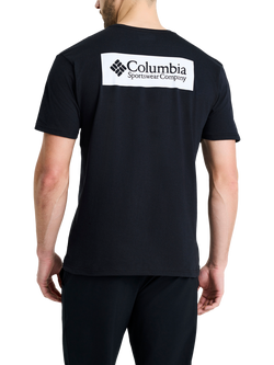 Columbia Men's North Cascades Short Sleeve T-Shirt - view 2, Black