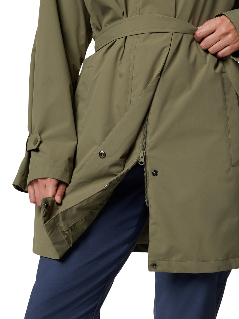 Product image 4 of 5, which shows Columbia Women's Here and There III Trench Jacket, Stone Green, S