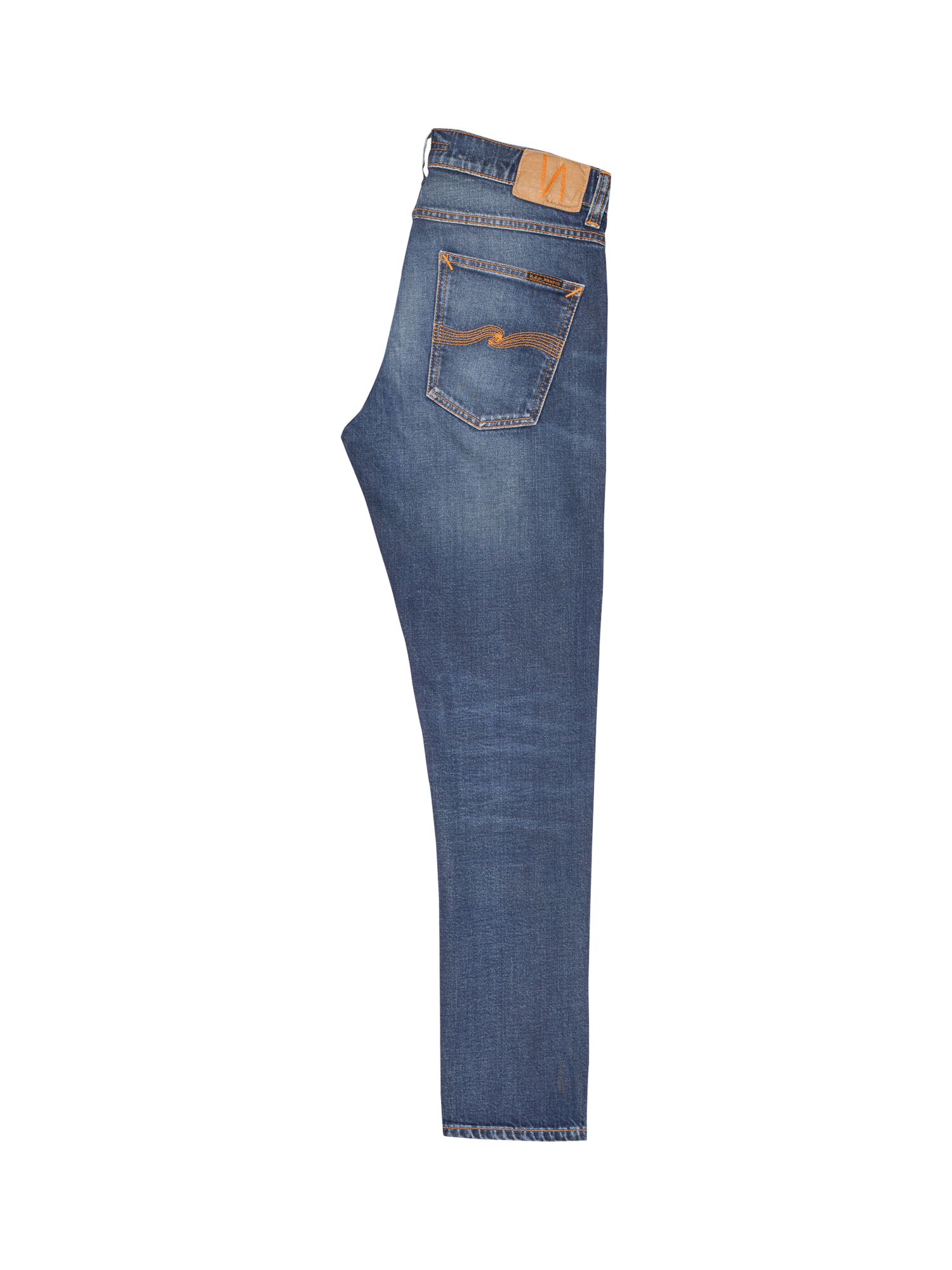 Product image 2 of 7, which shows Nudie Jeans Slim Tapered Fit Jeans, Blue, 30S