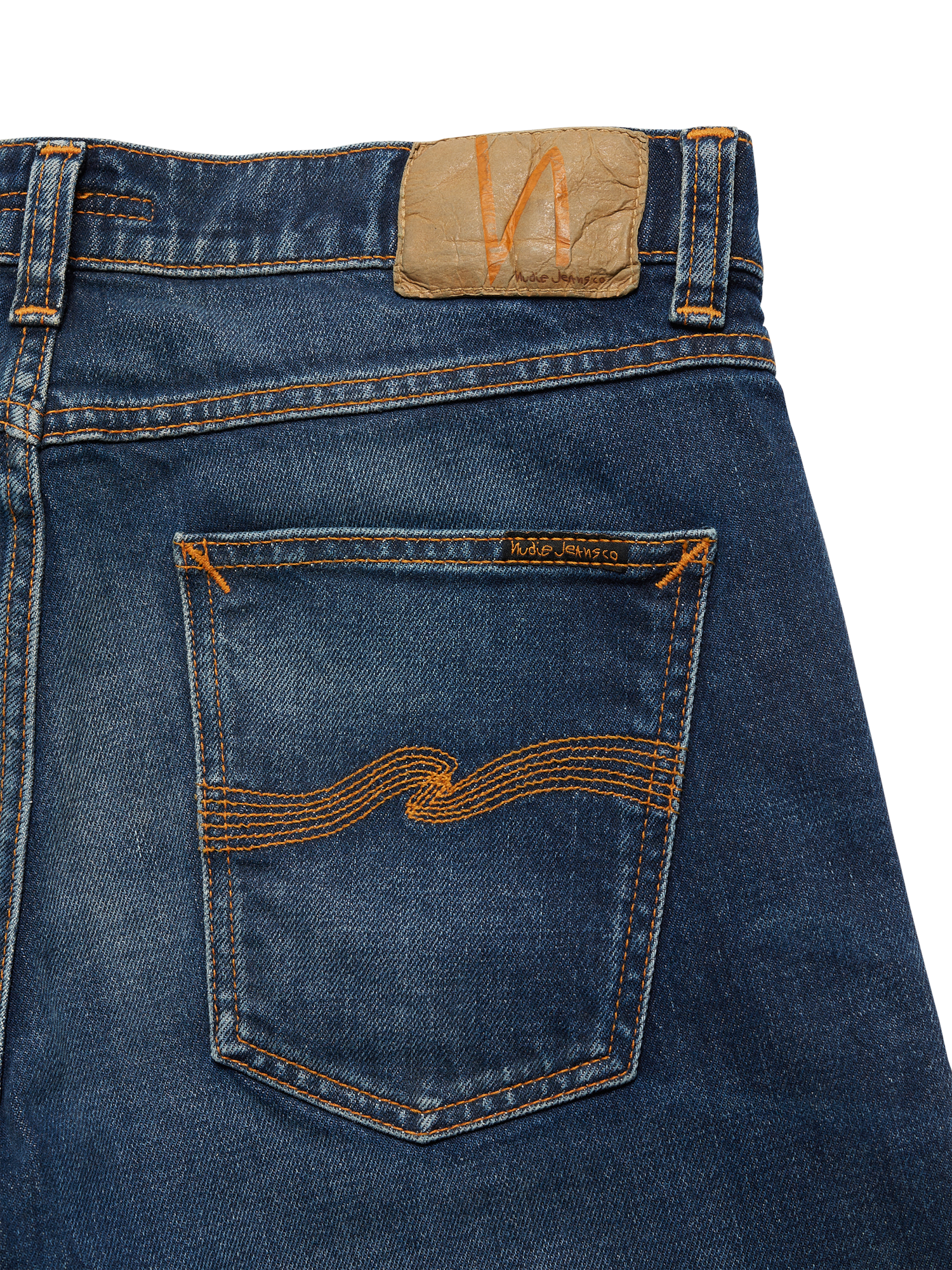 Product image 6 of 7, which shows Nudie Jeans Slim Tapered Fit Jeans, Blue, 30S