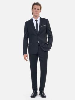 THE KOOPLES Wool Tailored Fit Suit Jacket, Black - view 2, Black