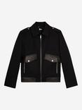THE KOOPLES Zip Front Jacket, Navy