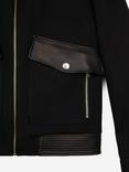 THE KOOPLES Zip Front Jacket, Navy