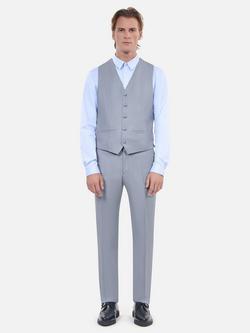 THE KOOPLES Wool Waistcoat, Blue, Blue