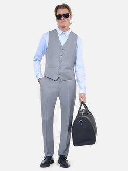 THE KOOPLES Wool Waistcoat, Blue - view 2, Blue