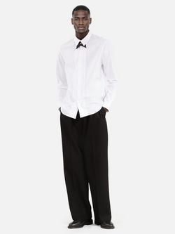 THE KOOPLES Cotton Regular Fit Shirt, White, White
