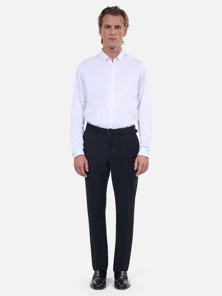 THE KOOPLES Super 100's Suit Trousers - view 2, Black Bla01