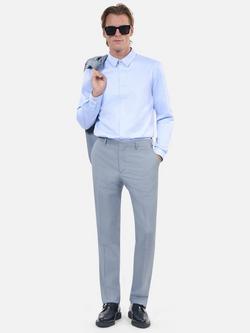 THE KOOPLES Straight Leg Wool Suit Trousers, Blue, Blue