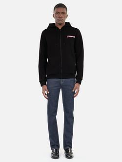 THE KOOPLES Cotton Blend Hoodie - view 2, Black