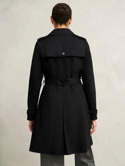 Hobbs Petite Skylar Trench Coat - view 2, Black