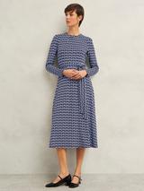 【海外限定】Hobbsワンピース☆Agatha Ponte Dress, Rich Navy B Agatha Ponte Dress | Hobbs US |