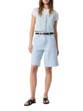 rag & bone McKenna Tailored Shorts, Sky Blue