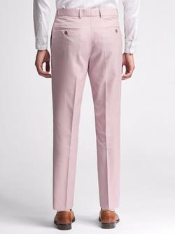 Ted Baker Burra Wool Rich Suit Trousers, Pink - view 2, Pink
