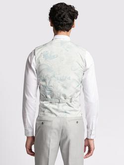 Ted Baker Lowry Wool Rich Waistcoat, Grey - view 2, Grey
