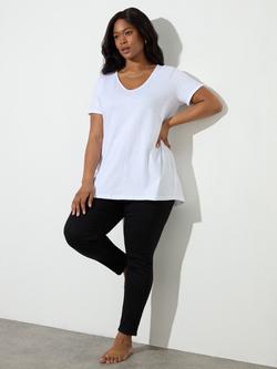 Live Unlimited Curve Pull On Jegging - view 2, Black