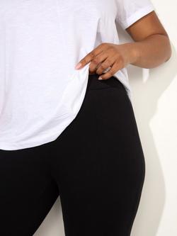 Live Unlimited Curve Bootcut Jersey Leggings, Black - view 2, Black