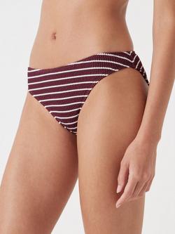 HUSH Cally Bikini Bottoms, Red - view 2, Red