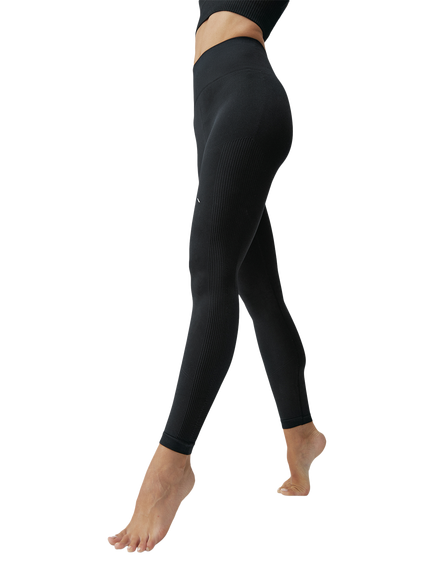Born Living Yoga Shaping Leggings, Black, Black