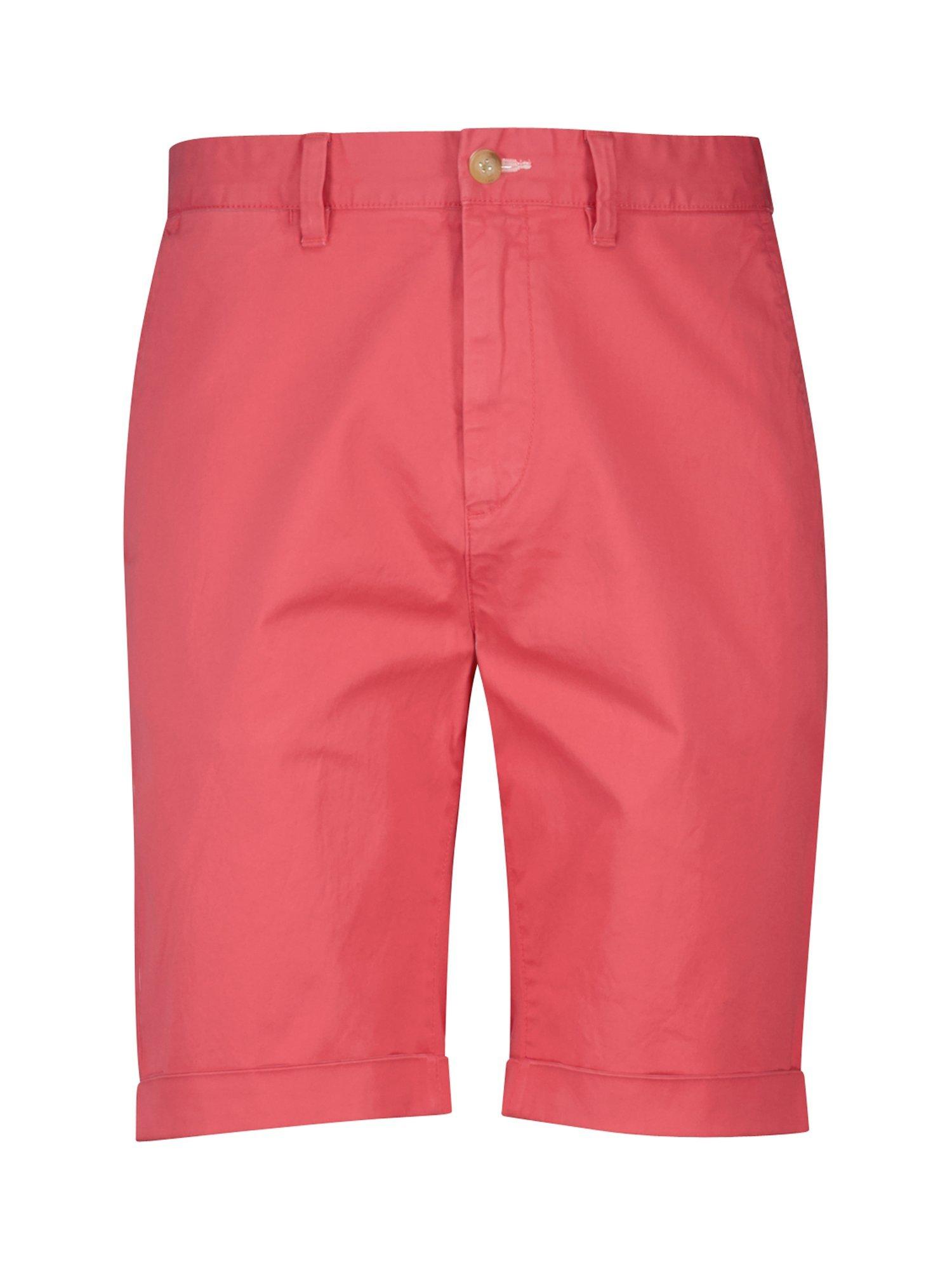 GANT Slim Fit Faded Chino Shorts, Watermelon Red