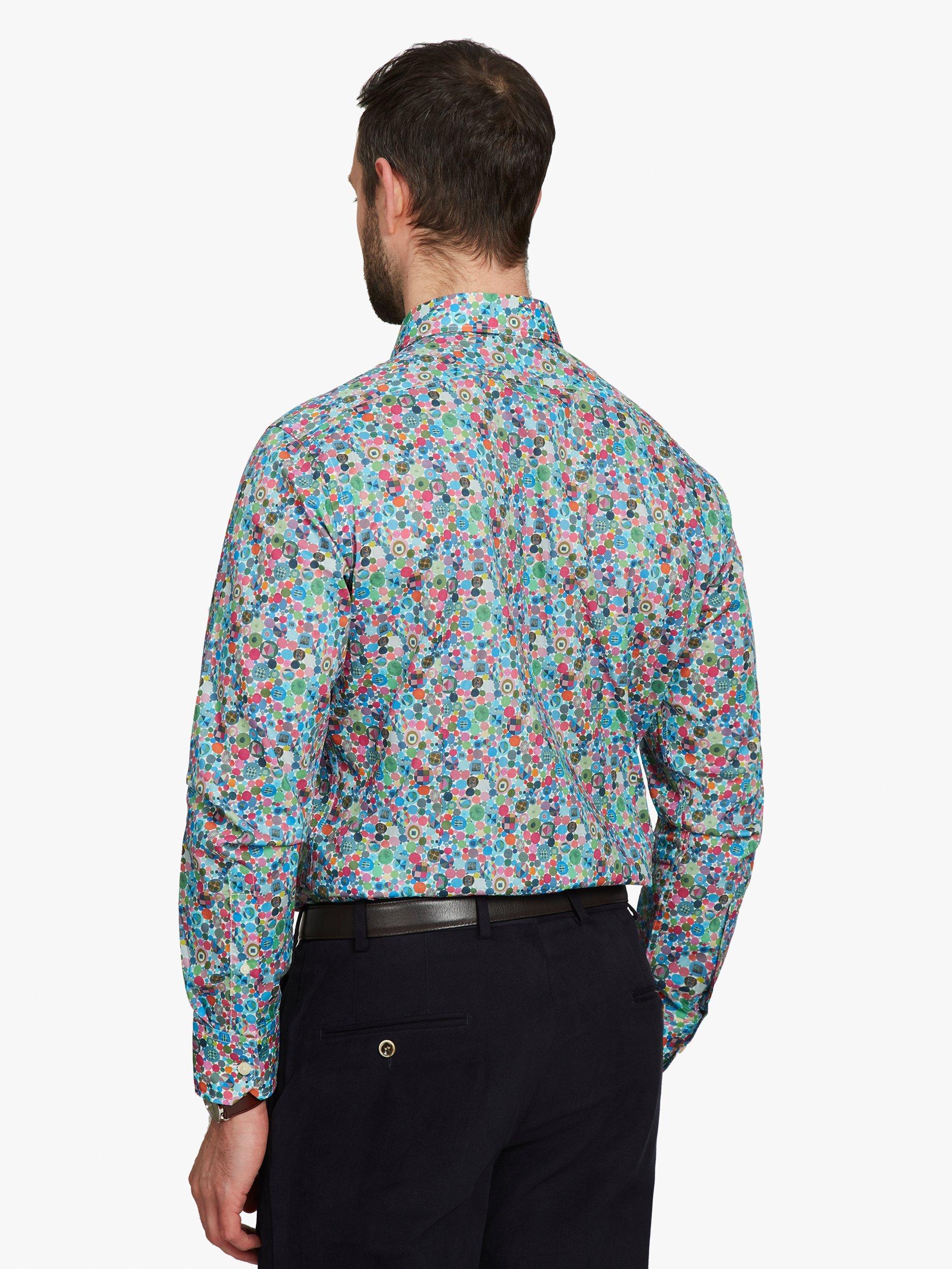 Product image 2 of 7, which shows Simon Carter Gem Jive Shirt, Multi, 15/R