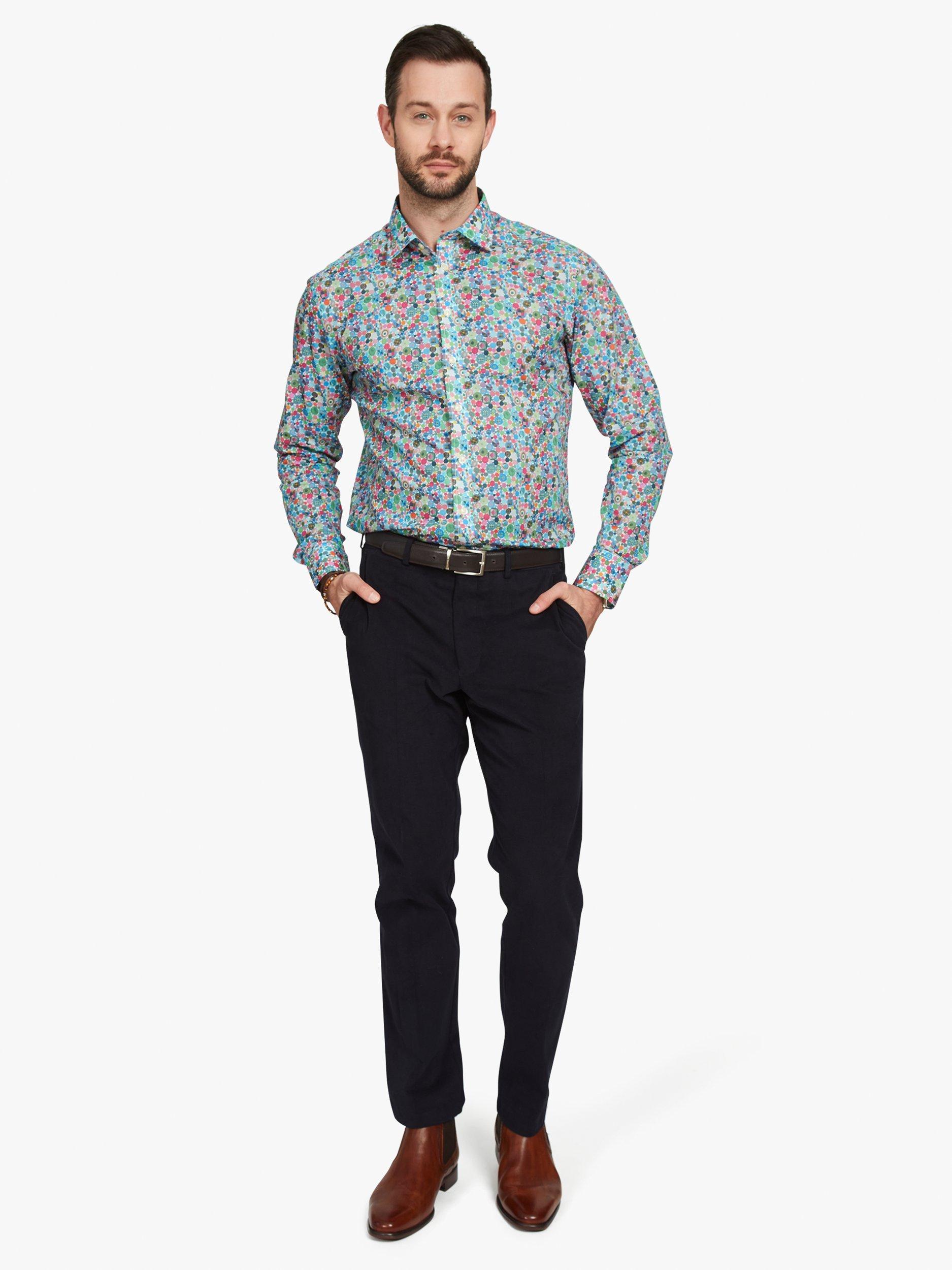 Product image 3 of 7, which shows Simon Carter Gem Jive Shirt, Multi, 15/R