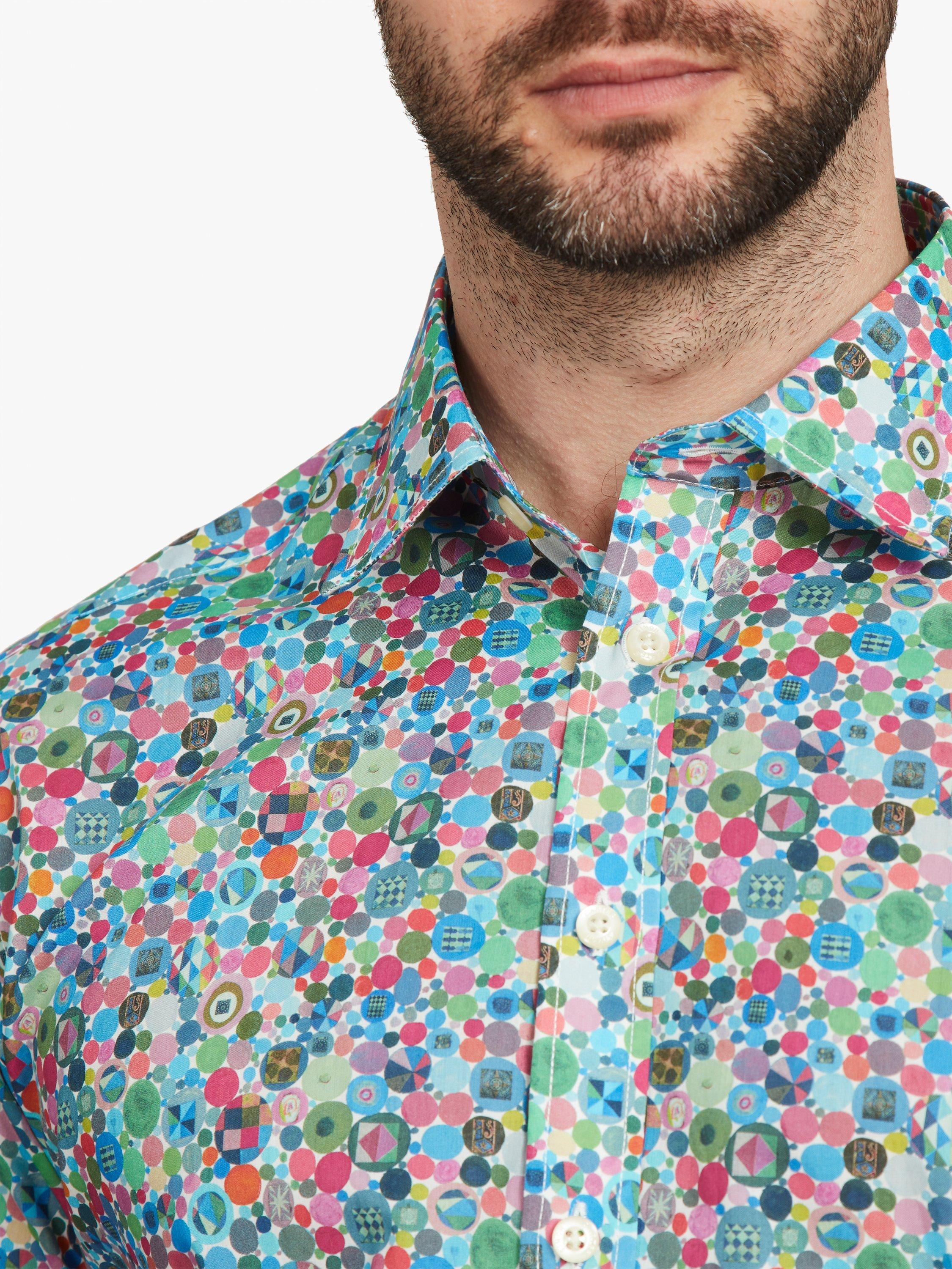 Product image 5 of 7, which shows Simon Carter Gem Jive Shirt, Multi, 15/R