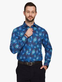 Simon Carter Grand Hall Shirt, Blue/Multi, Blue/Multi