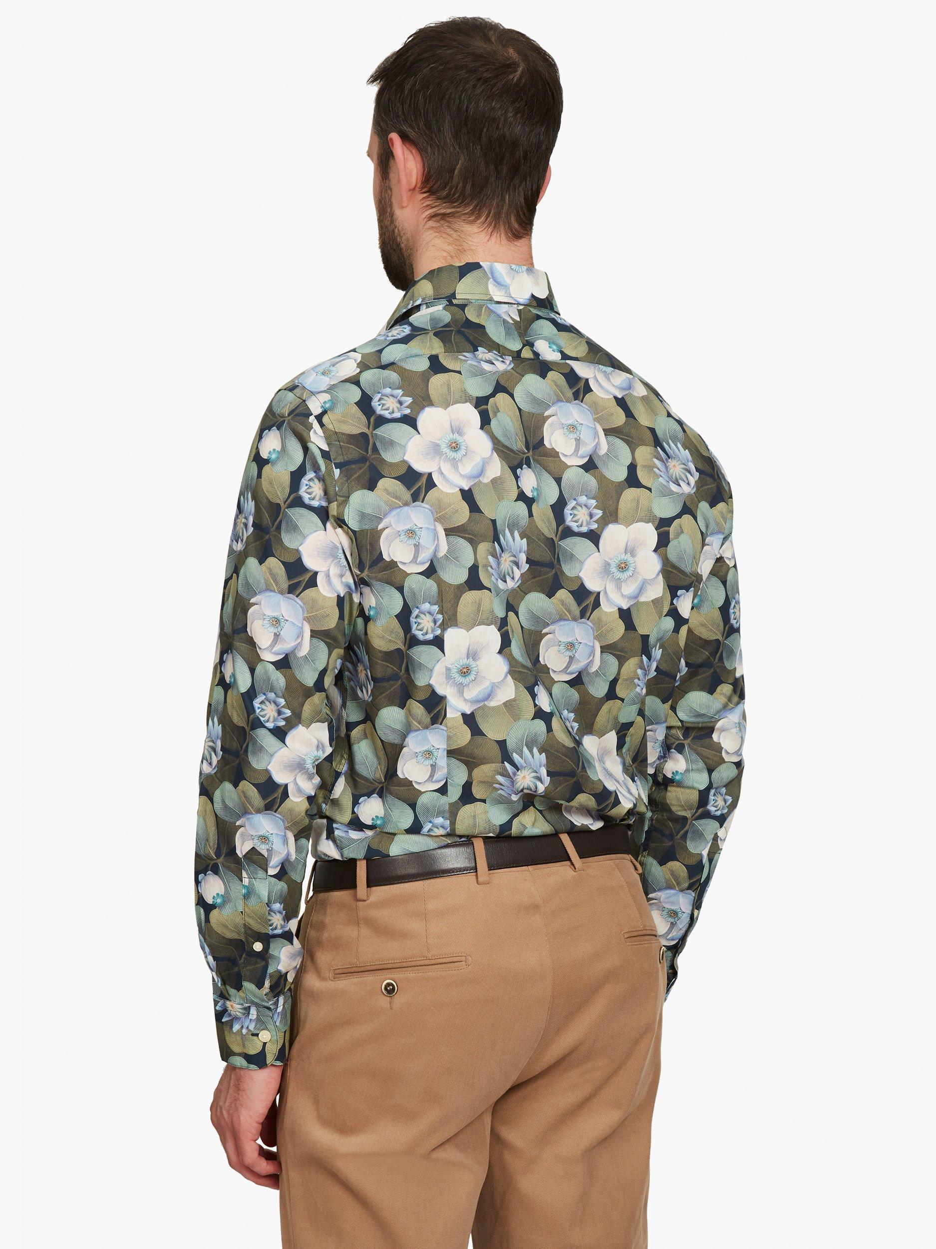 Product image 2 of 7, which shows Simon Carter Rosea Shirt, Multi, 15.5/R