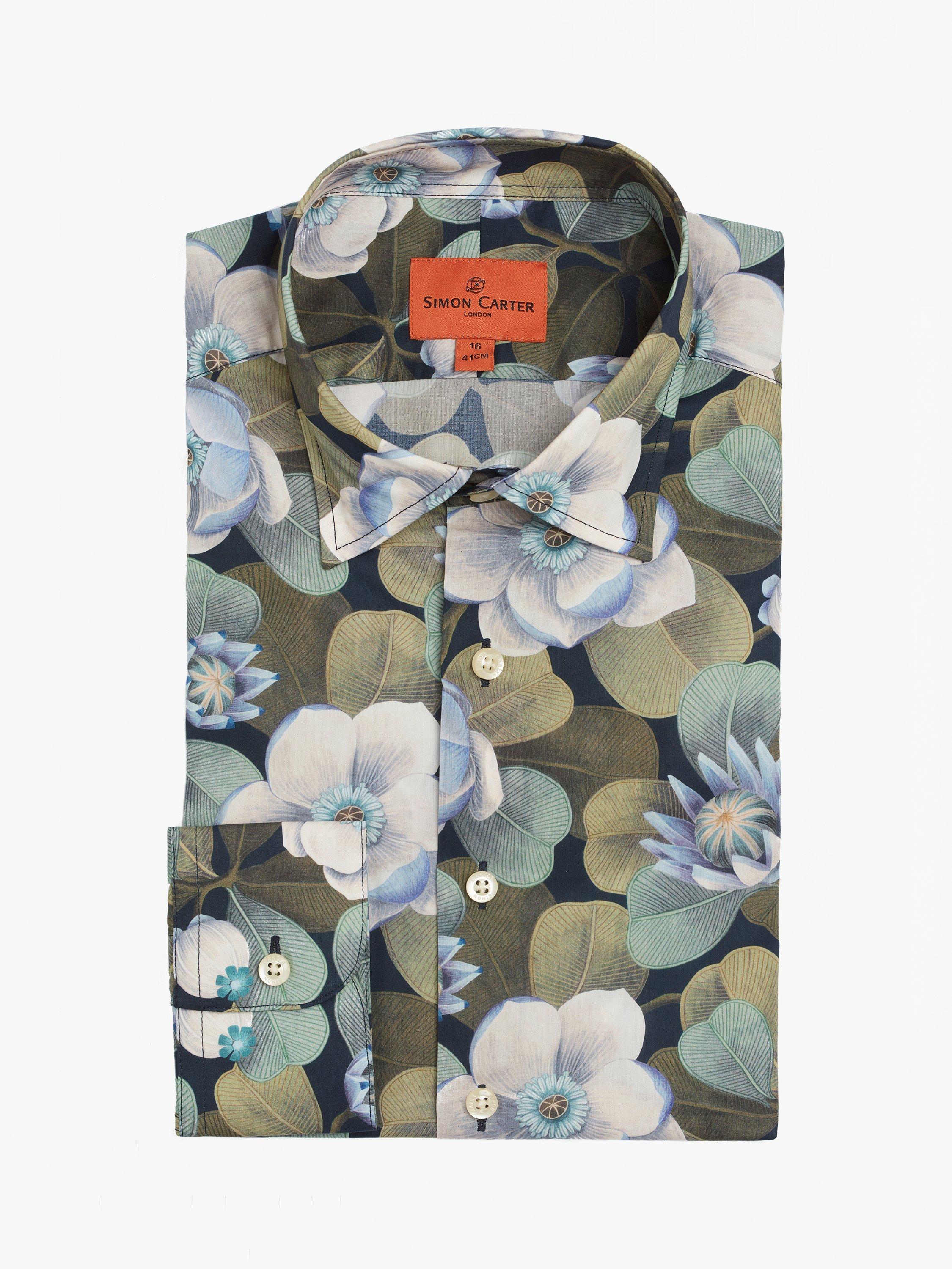 Product image 4 of 7, which shows Simon Carter Rosea Shirt, Multi, 15.5/R