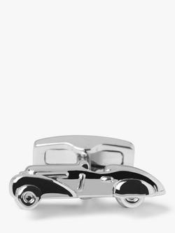 Simon Carter Vintage Car Cufflinks, Silver - view 2, Silver