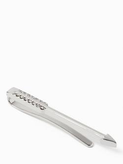 Simon Carter Arrow Tie Slide, Silver Tone, Silver Tone