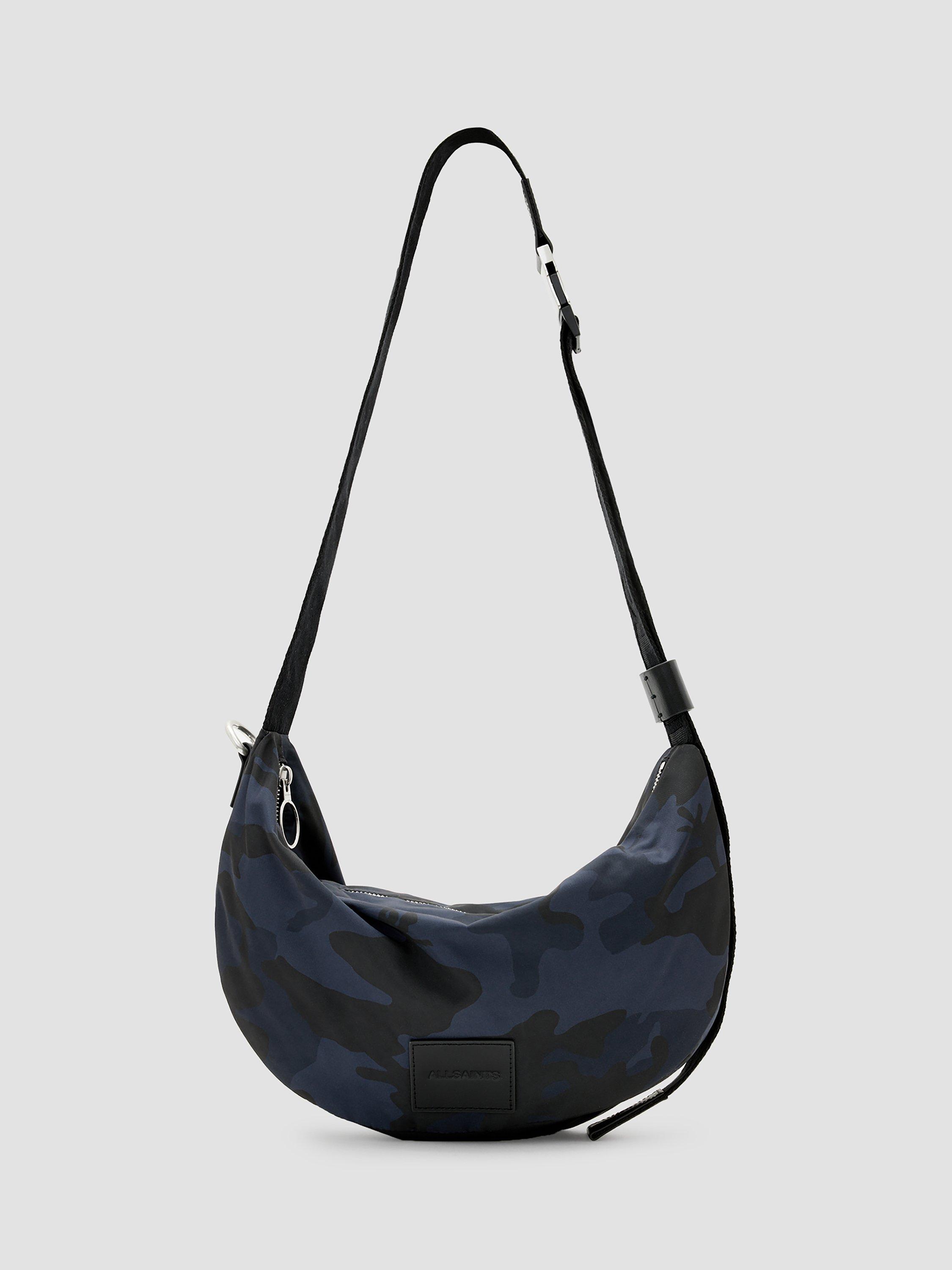 AllSaints Koy Crossbody Bag, Blue Mid