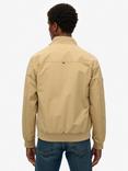 Superdry Nylon Harrington Jacket, Canyon Beige
