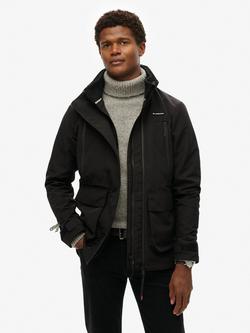 Superdry Non-Hooded Ultimate Windbreaker Jacket, Black