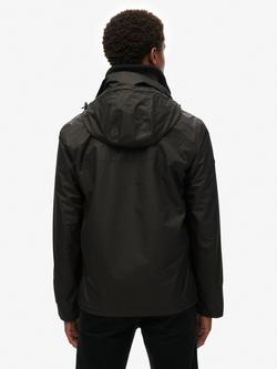 Superdry Hooded Mountain Windbreaker Jacket - view 2, Black