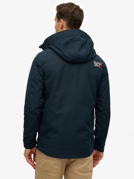 Superdry Hooded Ultimate Embroidered Windbreaker Jacket - view 2, Eclipse Navy