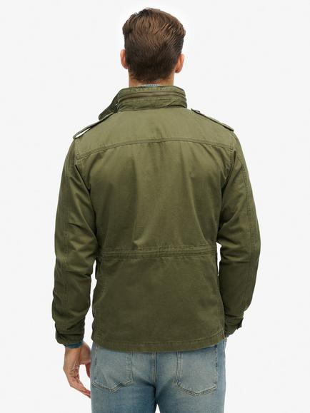Superdry Rookie Field Jacket, Army Khaki Green - view 2, Army Khaki Green