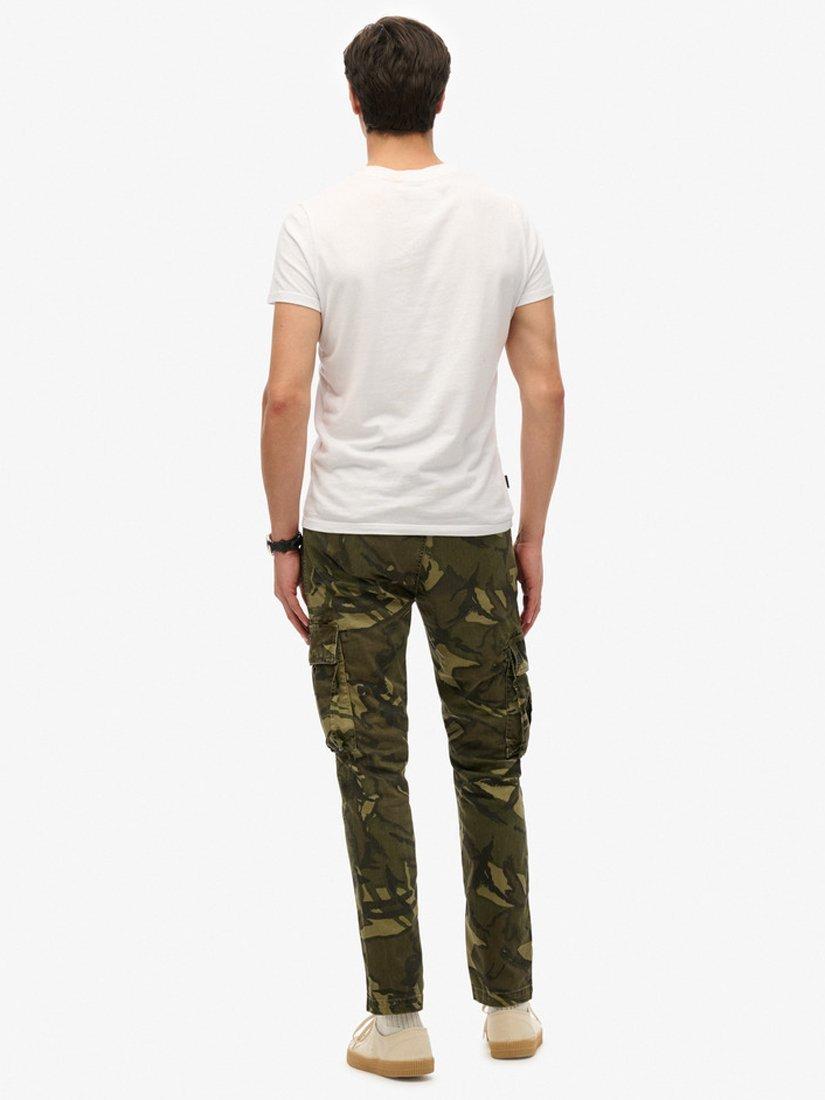 Product image 2 of 6, which shows Superdry Core Cargo Trousers, Outline Camo, W30/L30